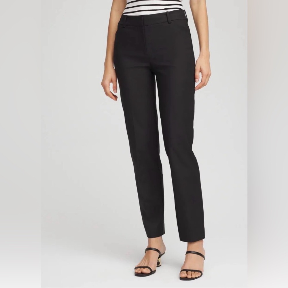 Chico’s Travelers Collection essential Pull on ankle stretch Pants Size 3X